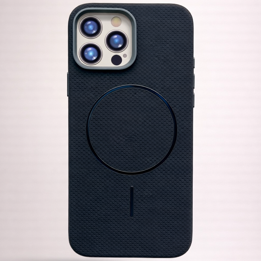 MagCarbon iPhone 15 Pro Max Case Solid Black