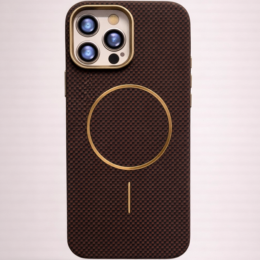 MagCarbon iPhone 16 Pro Case Classic Brown
