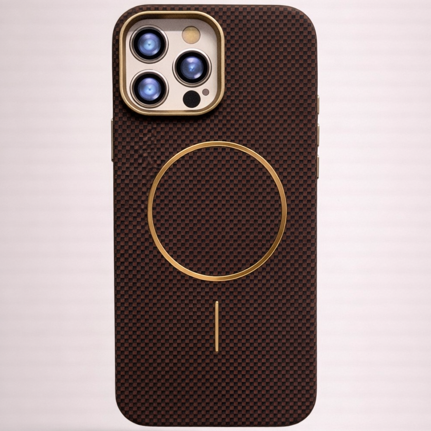 MagCarbon iPhone 16 Pro Max Case Classic Brown