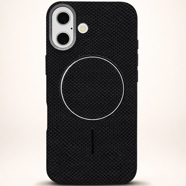 MagCarbon Case for iPhone 17 - Black
