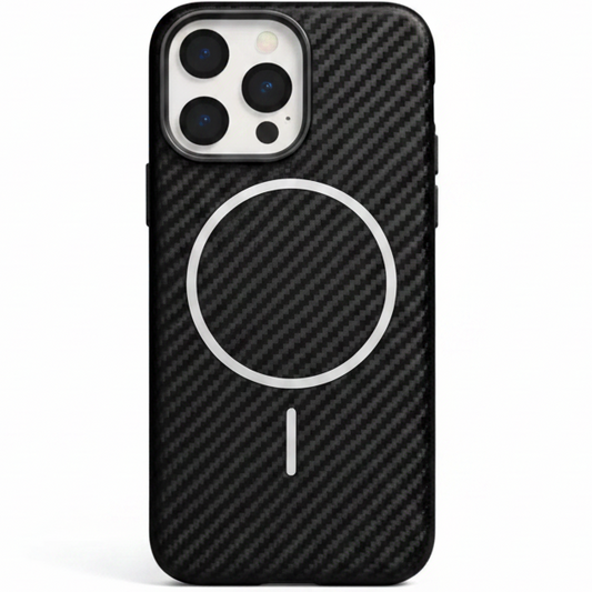 MagCarbon Case for iPhone 17 Pro - Black Carbon