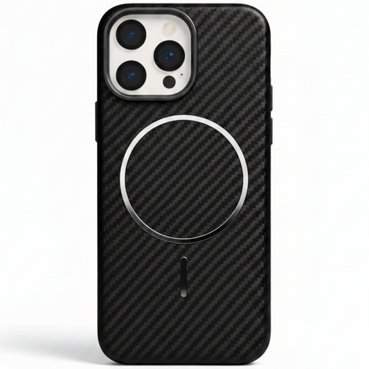 MagCarbon Case for iPhone 17 Pro Max - Black Carbon