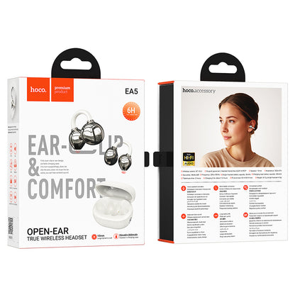 EA5 Duke ‚Äö√ñ¬ clip-on true wireless BT headset