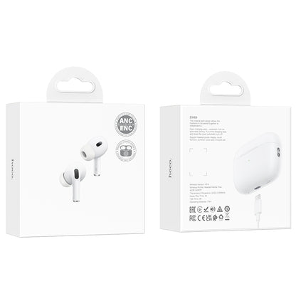 EW69 True wireless ANC+ENC noise cancelling BT headset-White