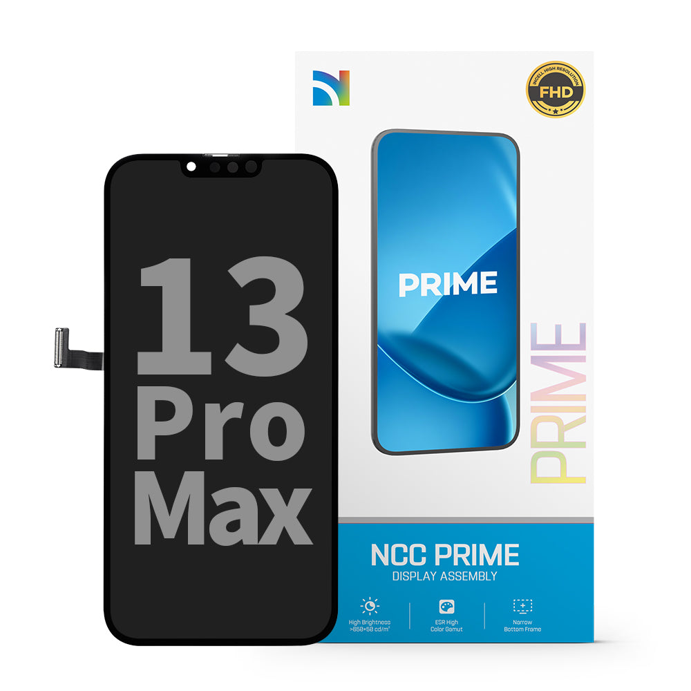 NCC Prime Display Assembly for iPhone 13 Pro Max incell IC Transplant High Refresh Black