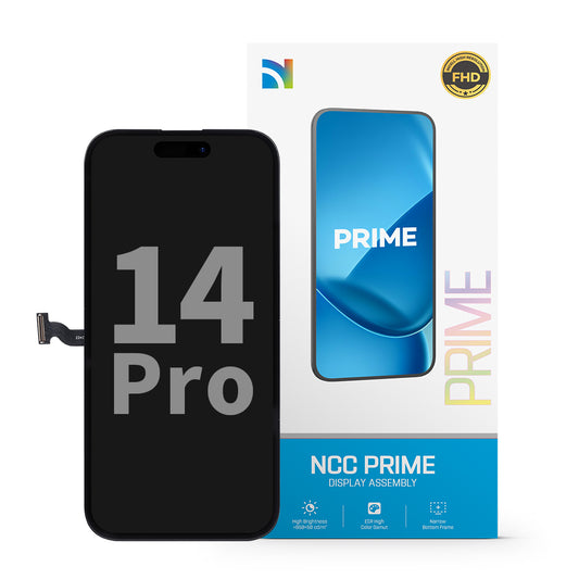 NCC Prime Display Assembly for iPhone 14 Pro incell IC Transplant High Refresh Black