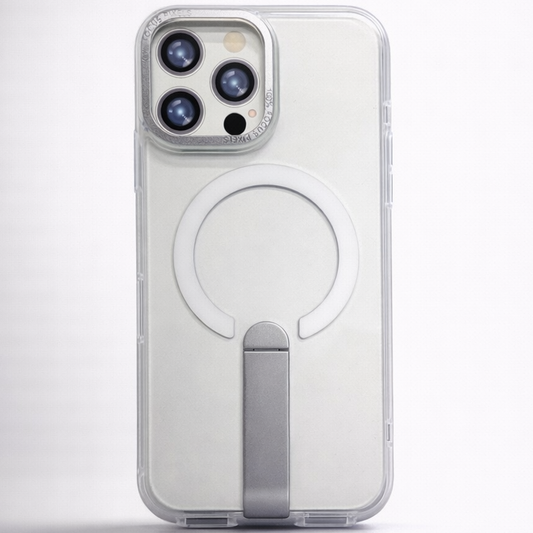 Focus KickStand Case for iPhone 15 Pro Max - White