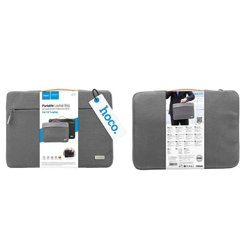 HOCO GT7 Extraordinary series laptop bag(14 inches) space gray