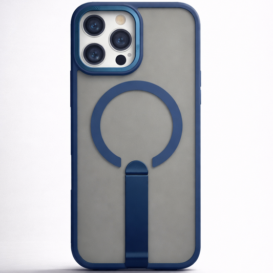 Focus Kickstand iPhone 16 Pro Max Case Blue