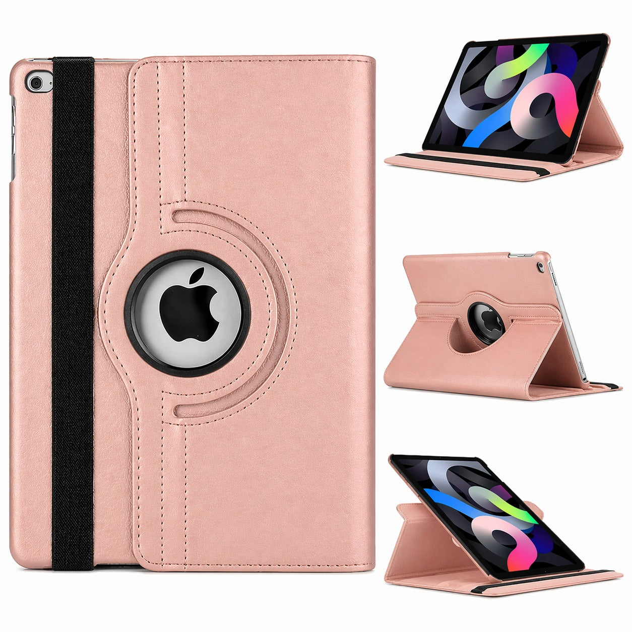 Rotational Folio Case iPad Mini 4 / Mini 5 - Rose Gold