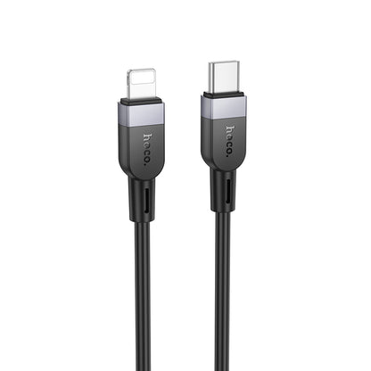 HOCO X109 Energy PD silicone charging data cable iP(L=2M) black