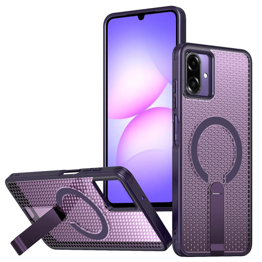 Mesh Magnetic Support kick stand case L01 Samsung A06/A07