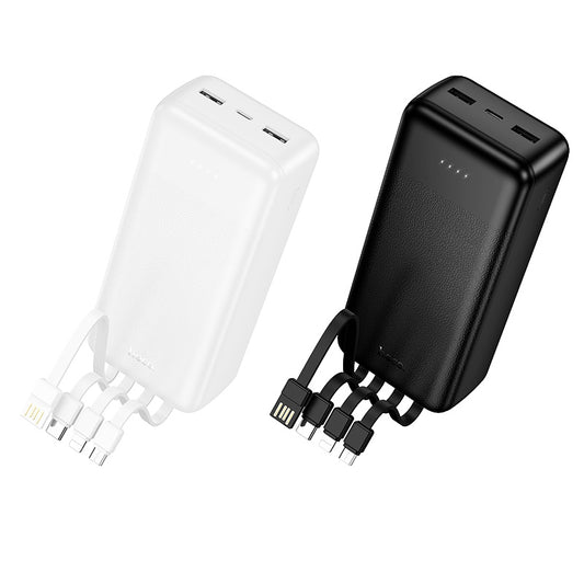 J163B Wonderful power bank with 4 cables (30000mAh)