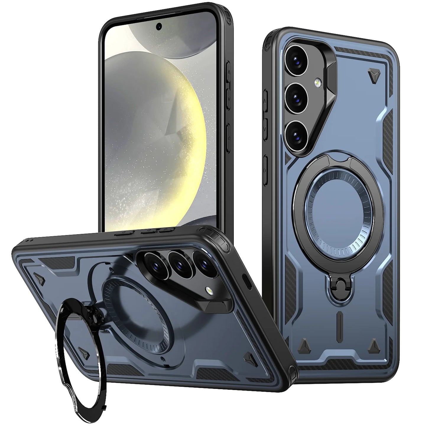 Metalic Ring Rugged Case  L02 Samsung S25 Fe