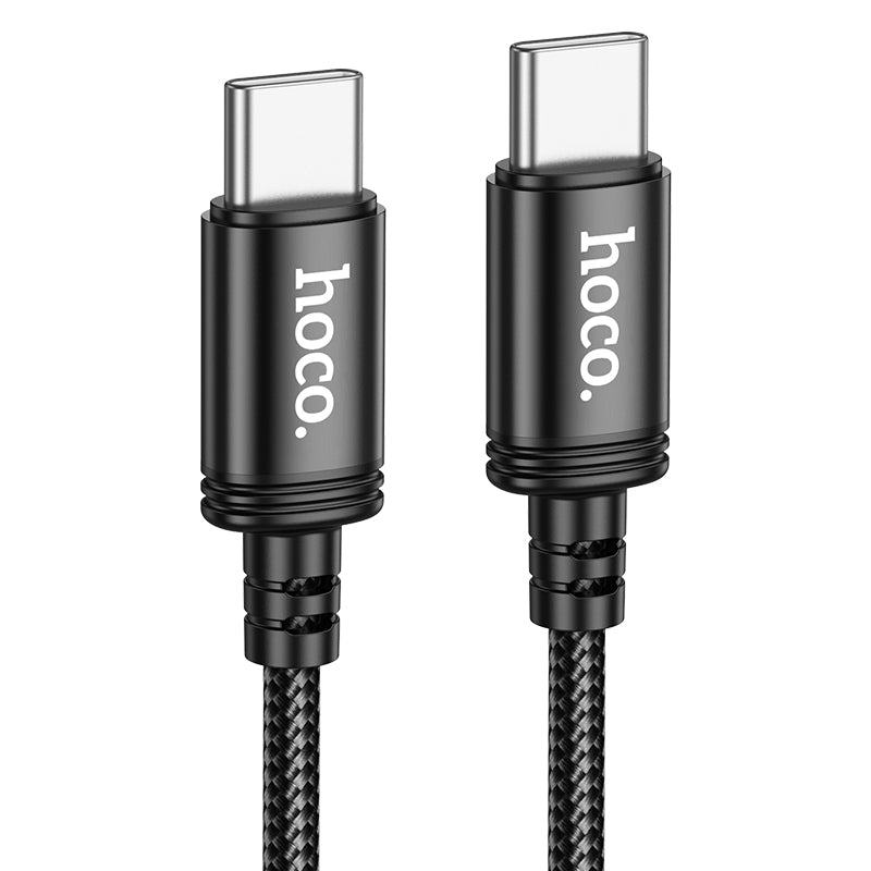 HOCO X91 Radiance 60W charging data cable for Type-C to Type-C(L=3M) black