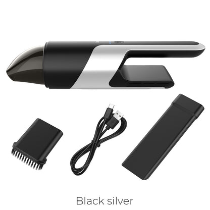PH16 Azure portable vacuum car cleaner black silver