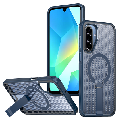 Mesh Magnetic Support kick stand case L01 Samsung A16/A17