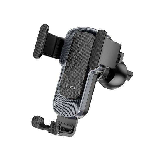 HOCO CA103 vertical and horizontal air outlet gravity car holder black metal gray