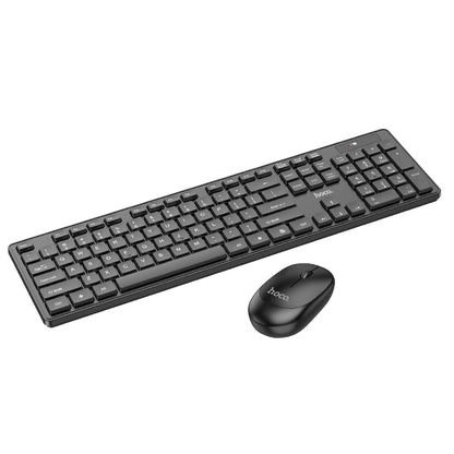 HOCO GM17 Wireless business keyboard and mouse set(English Version) black