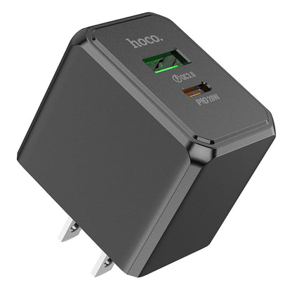 HOCO CS14 Ocean PD20W+QC3.0 charger(US) black