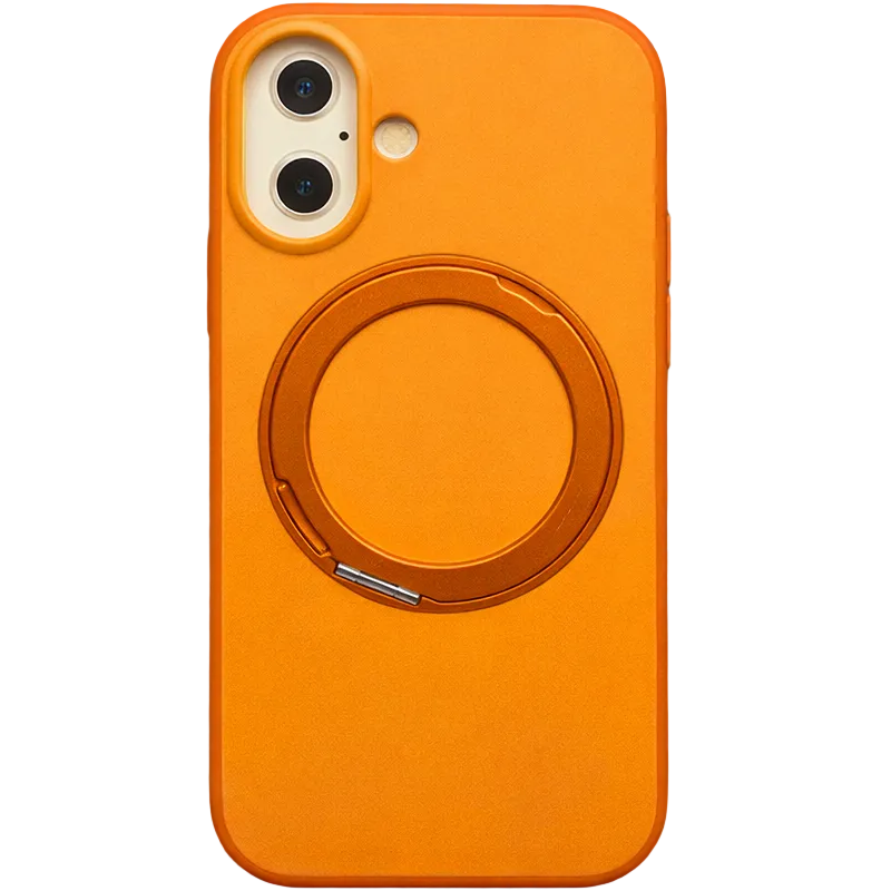 Ocean Mist Stand Orange iPhone 17 Case