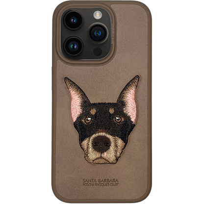 Curtis iPhone 15 Pro Polo Dog Brown