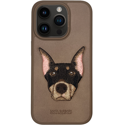 Curtis iPhone 15 Pro Max Dog Brown