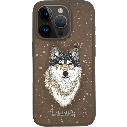 Savanna iPhone 15 Pro Max Polo Wolf Brown