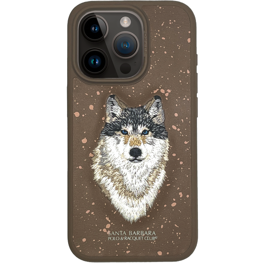 Savanna iPhone 15 Pro Max Polo Wolf Brown