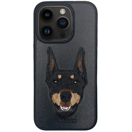 Curtis iPhone 15 Dog Black