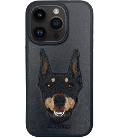 Curtis iPhone 15 Pro Polo Dog Black