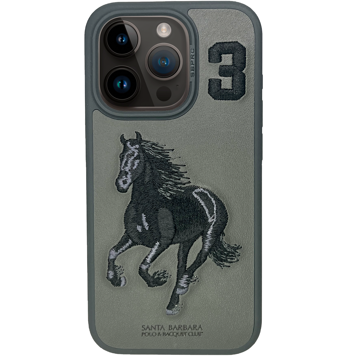 Boris iPhone 15 Gray Horse