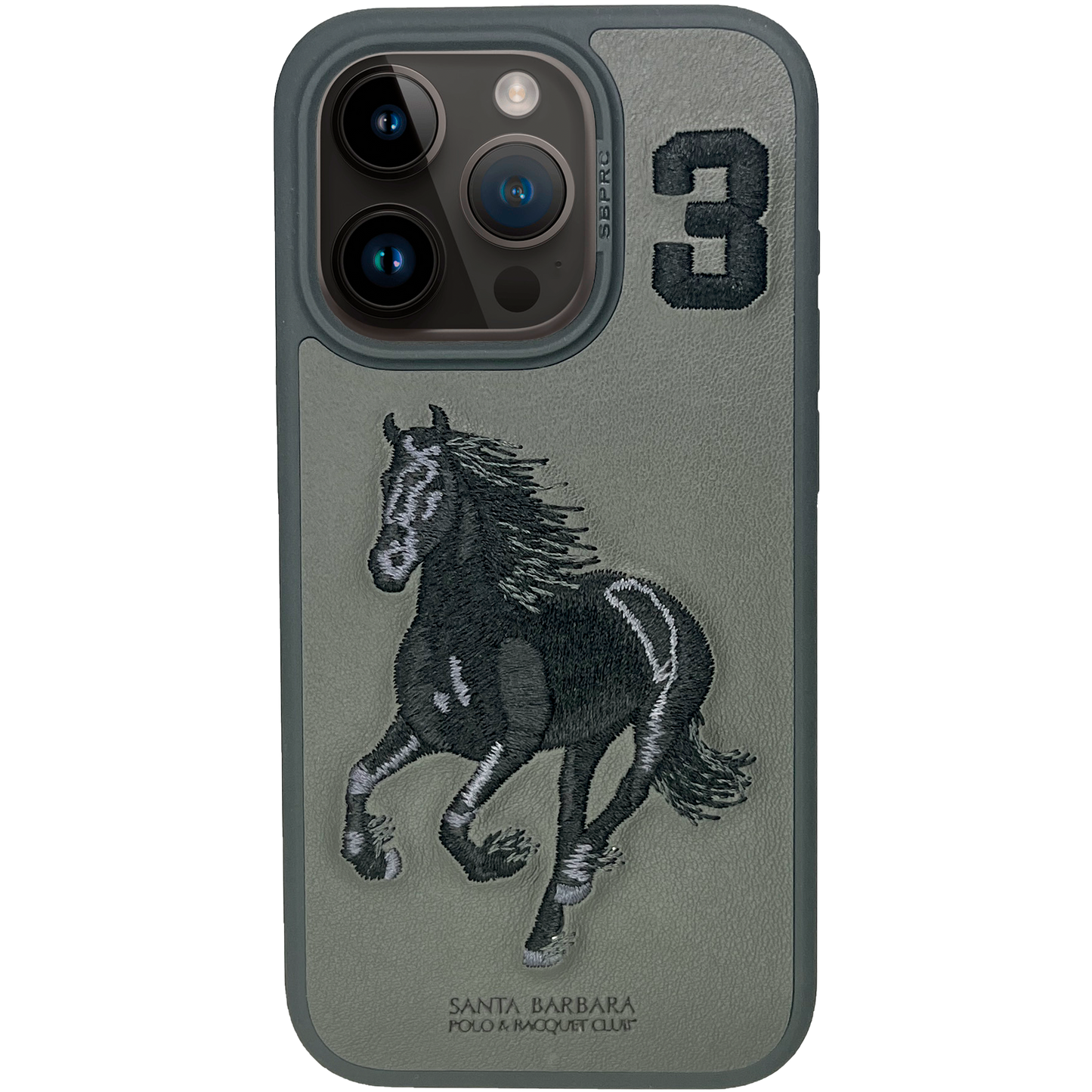 Boris iPhone 15 Pro Polo Gray