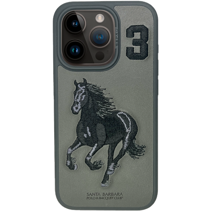 Boris iPhone 15 Pro Polo Gray