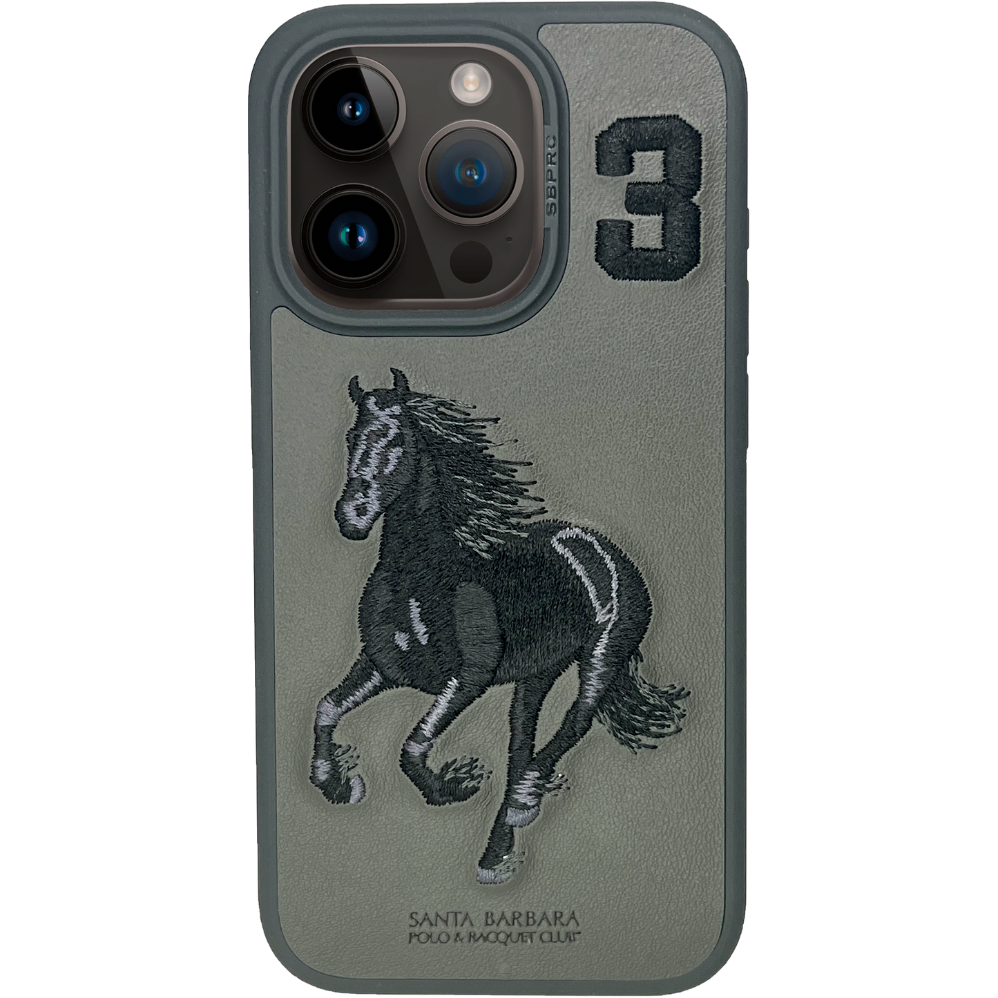 Boris iPhone 15 Pro Max Polo Gray