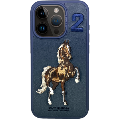 Boris iPhone 15 Blue Horse