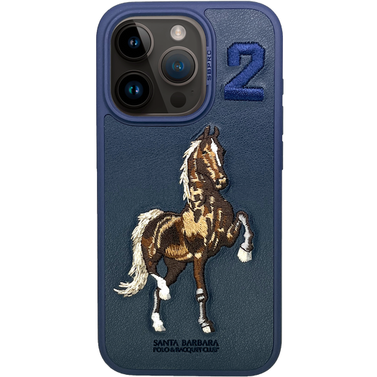 Boris iPhone 15 Blue Horse