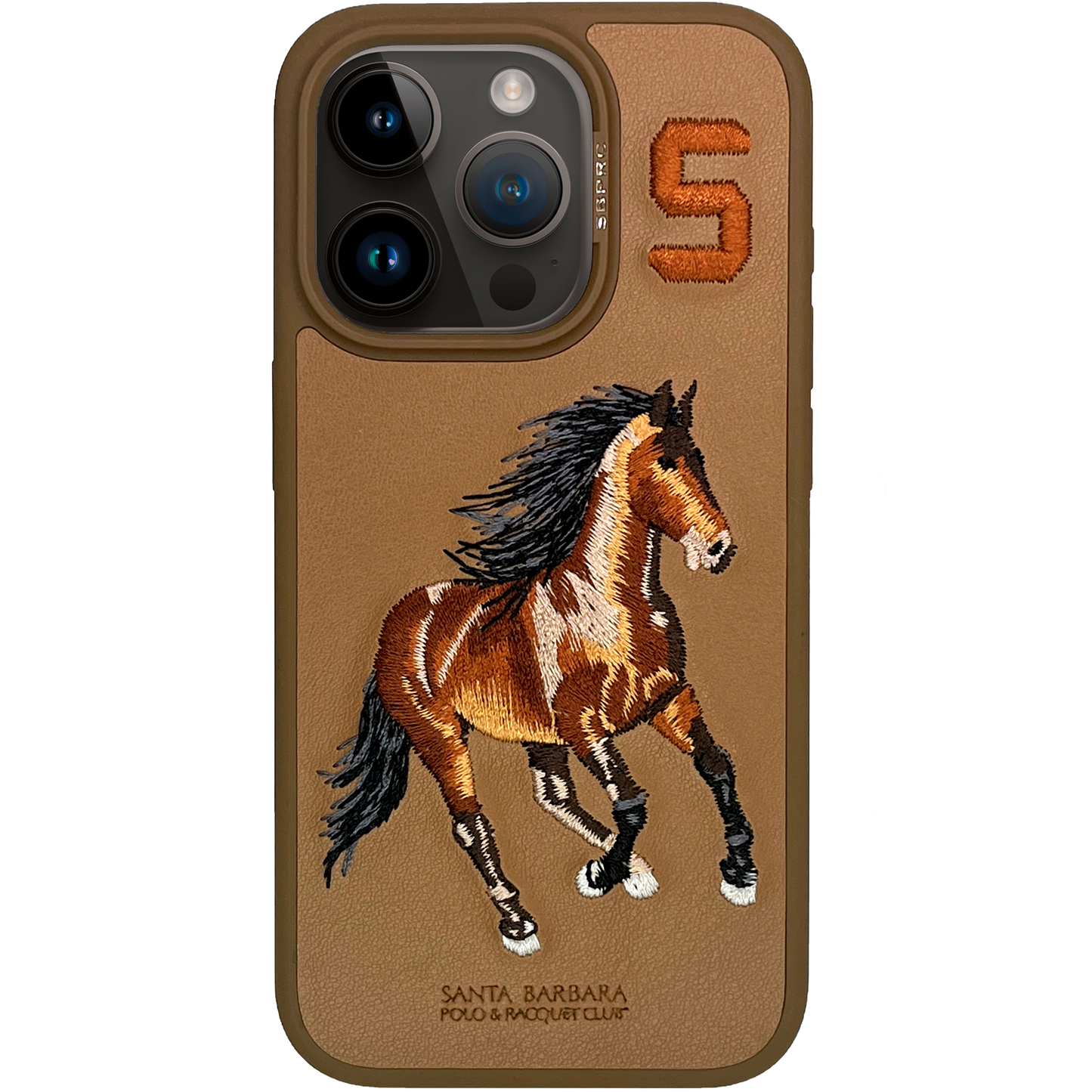 Boris iPhone 15 Pro Polo Brown