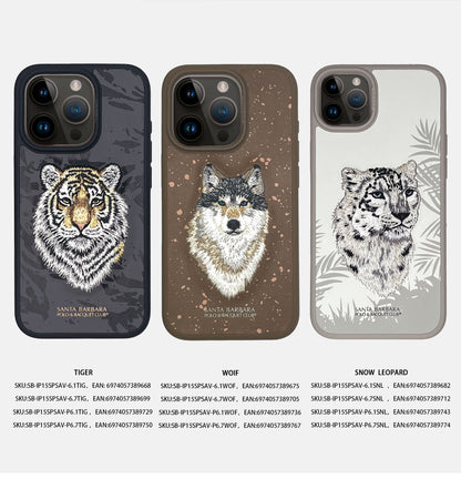 Savanna iPhone 15 Pro Max Polo Wolf Brown