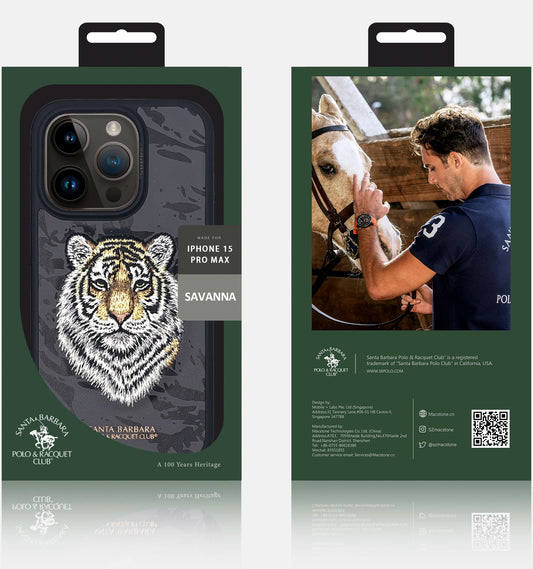 Savanna iPhone 15 Pro Max Polo Tiger