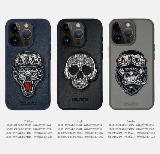Patti iPhone 16 Pro Polo Skull Black