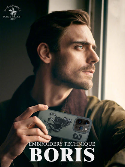 BORIS iPhone 16 Pro Polo Gray
