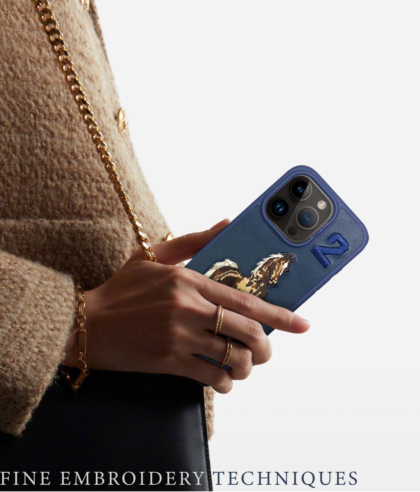 BORIS iPhone 16 Polo Navy