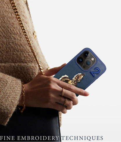 BORIS iPhone 16 Polo Navy