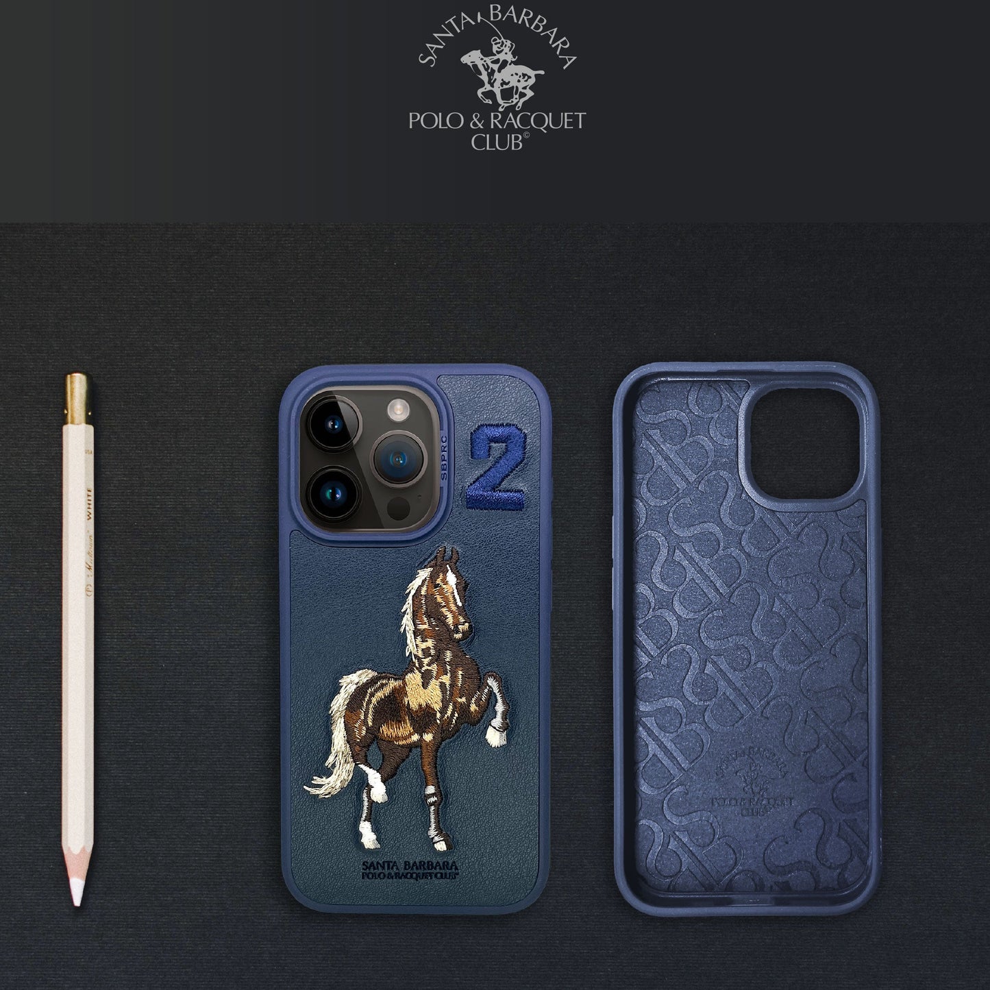 Boris iPhone 15 Blue Horse