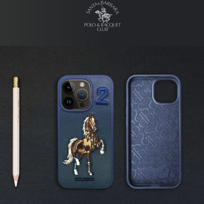 Boris iPhone 15 Blue Horse