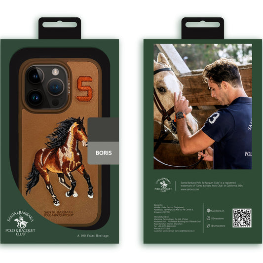BORIS iPhone 16 Polo Brown