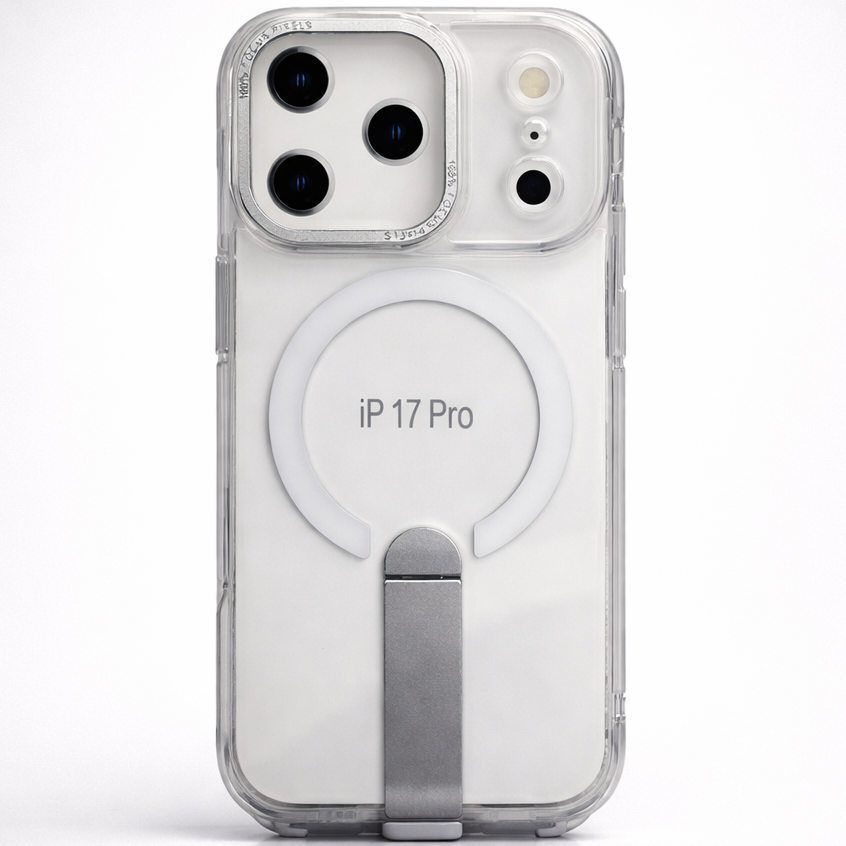 Focus KickStand Case for iPhone 17 Pro - White