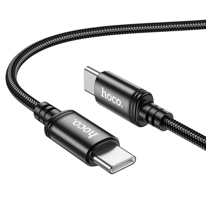 HOCO X91 Radiance 60W charging data cable for Type-C to Type-C(L=3M) black