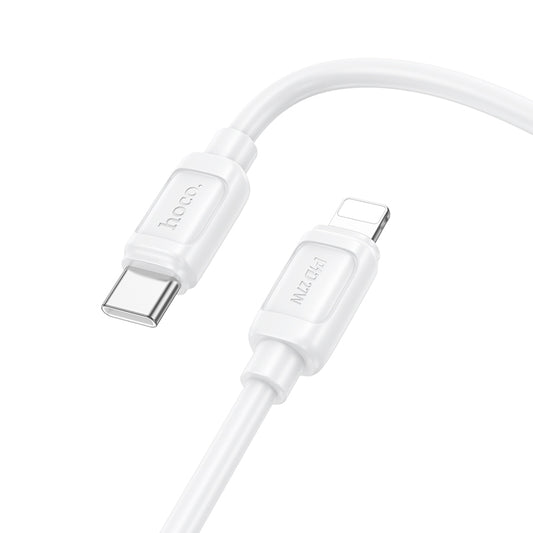 HOCO X115 Surpass PD27W fast charging data cable iP white